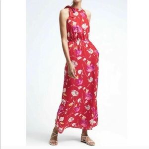 Red Banana Republic maxi dress
